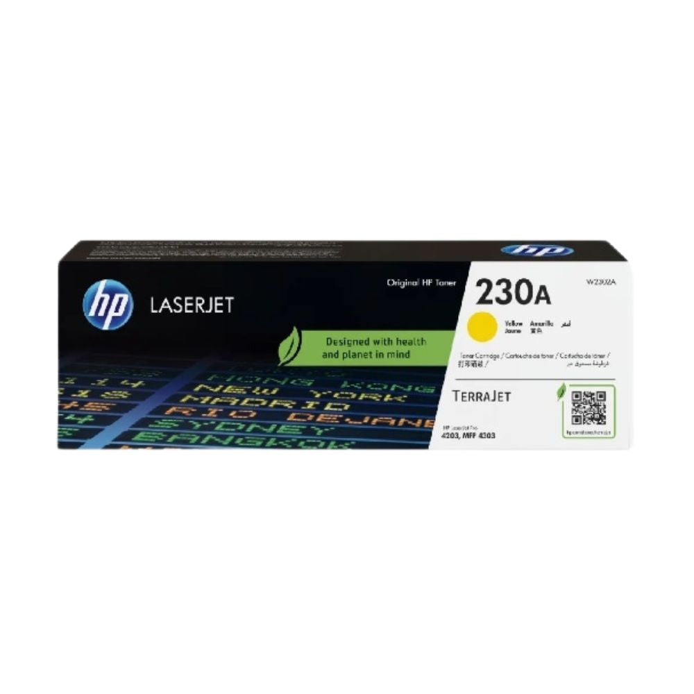 HP Toner 230A (W2302A) Yellow HP Toner 230A (W2302A) Yellow